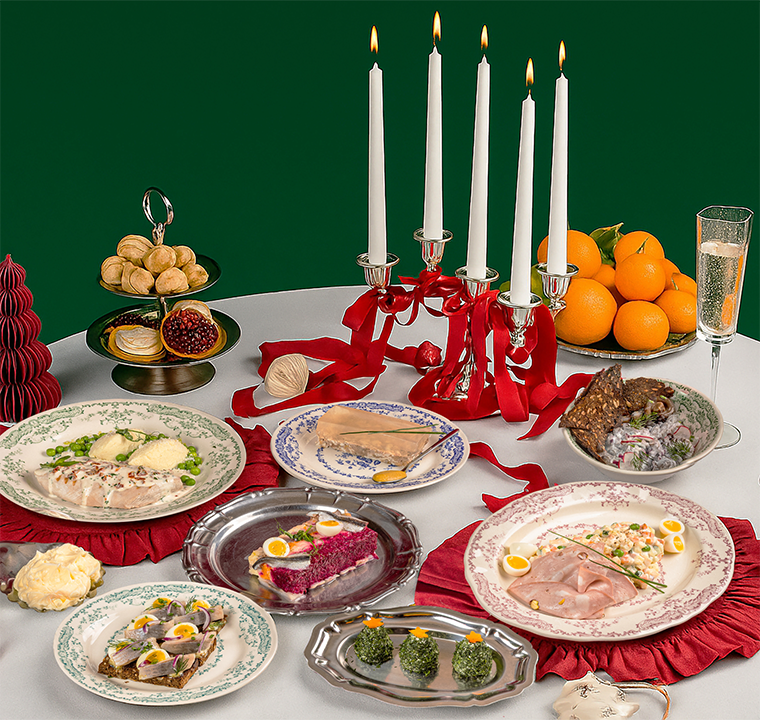 menu picture food for table